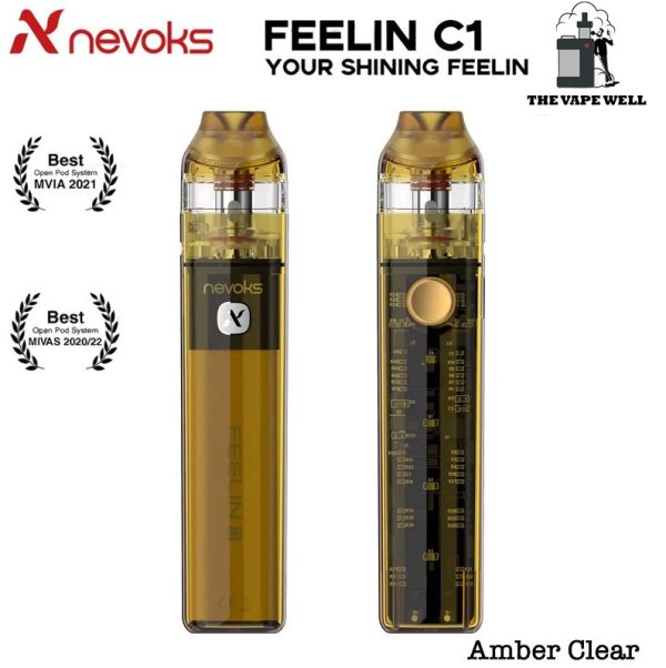 Feelin C1 Pod Kit 30W by Nevoks Amber Clear