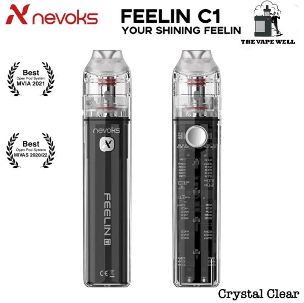 Feelin C1 Pod Kit 30W by Nevoks Crystal Clear