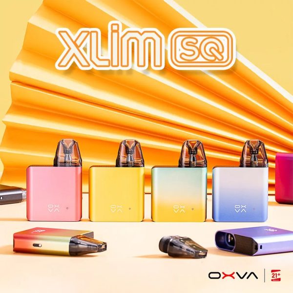 Pod OXVA Xlim SQ thiết kế hình vuông nhỏ gọn nhiều màu sắc cho bạn dễ dàng lựa chọn