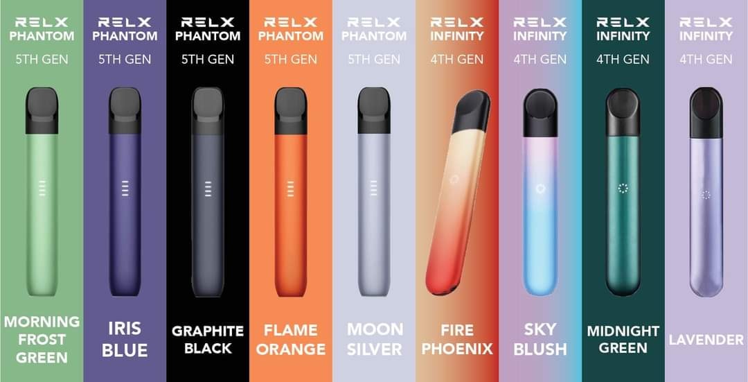 Pod Relx Infinity đa dạng màu sắc cho bạn lựa chọn