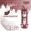 Pod Tom V2 - 7000 Hơi - Pod dùng 1 lần vị Socola coffee ice - Socola cà phê lạnh