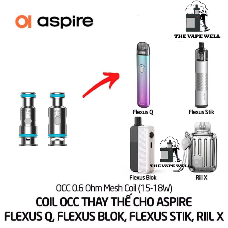 các loại Coil OCC Aspire
