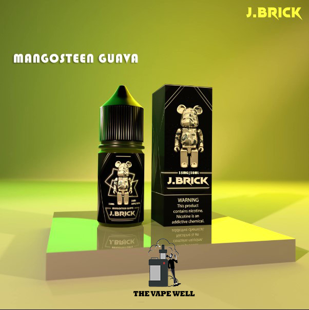 J.Brick - MANGOSTEER GUAVA ( Ổi Măng Cụt Lạnh ) - Salt Nicotine