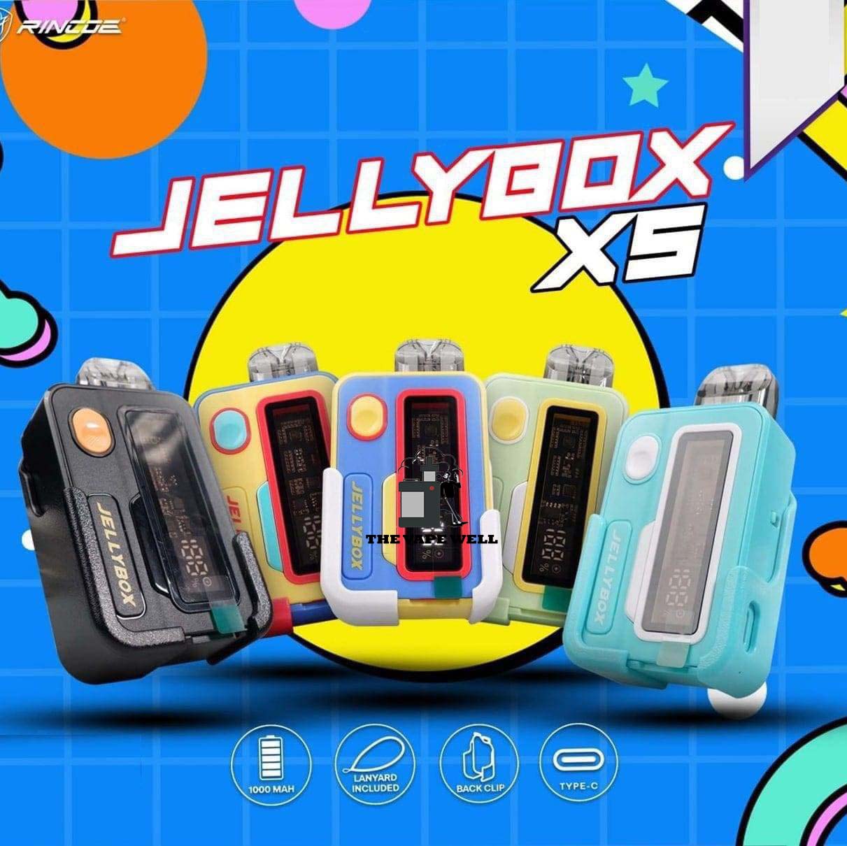 Một số thông số nổi bật Pod Rincoe Jelly Box XS 30W