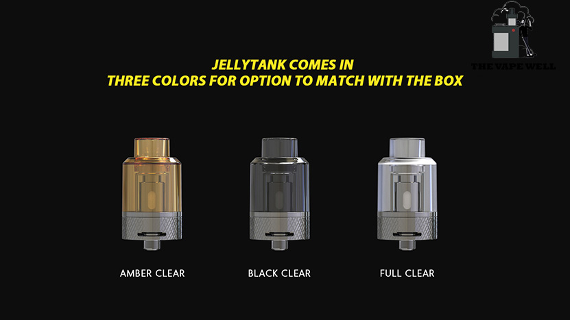 Vape Jellybox Mini 80W sử dụng jellytank