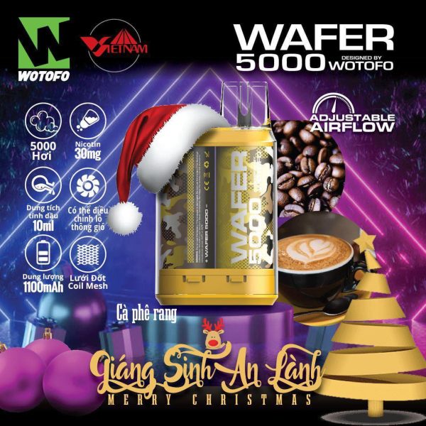 Wotofo Wafer Ca Phe Rang 5000 Hoi