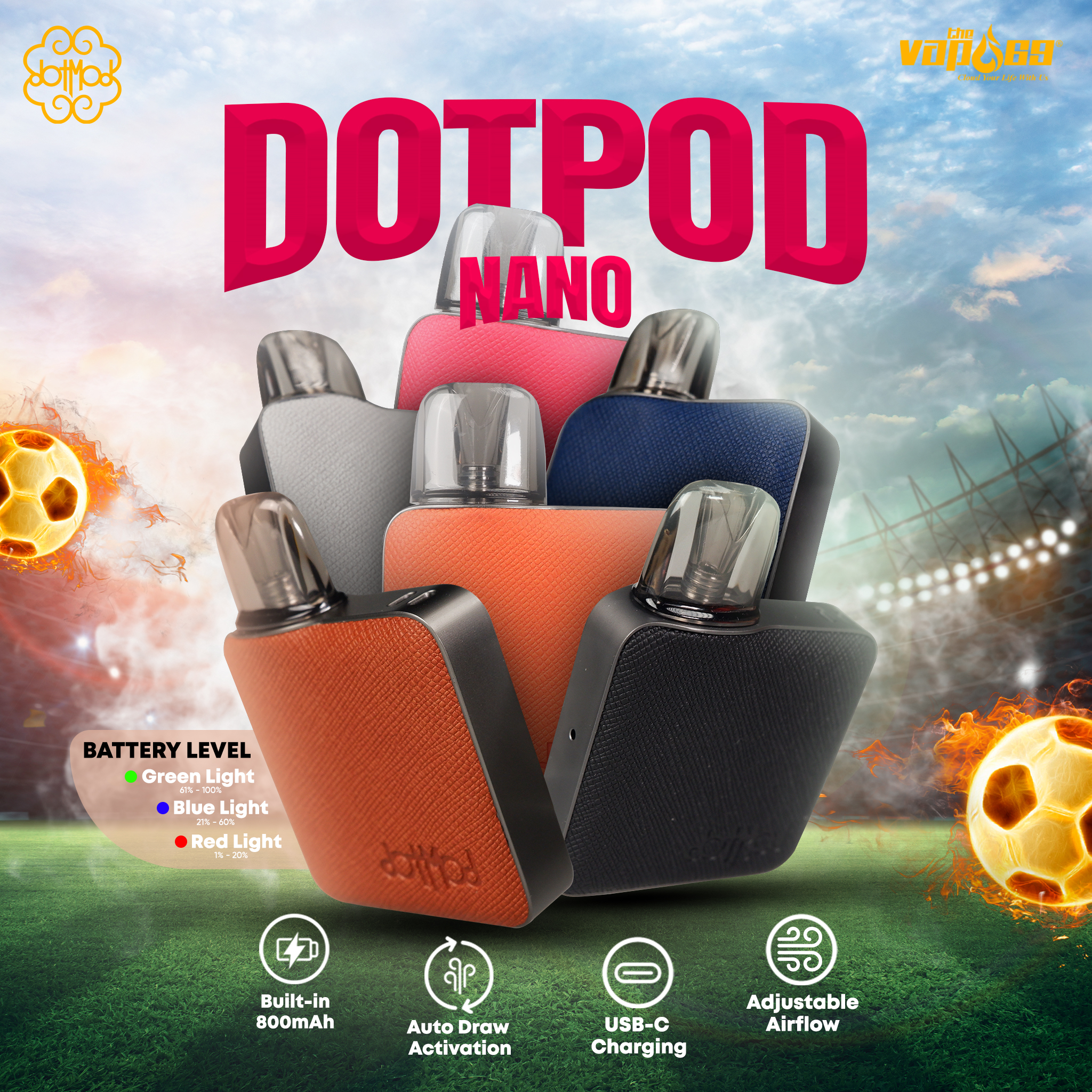 DotPod Nano by DotMod sở đầy tinh tế mini dễ bỏ túi