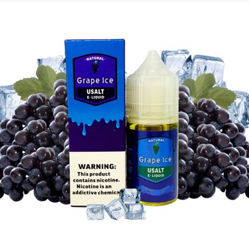 Tinh dầu Saltnic Usalt Grape Ice ( Nho Lạnh ) ( 30mg/50mg/30ml)